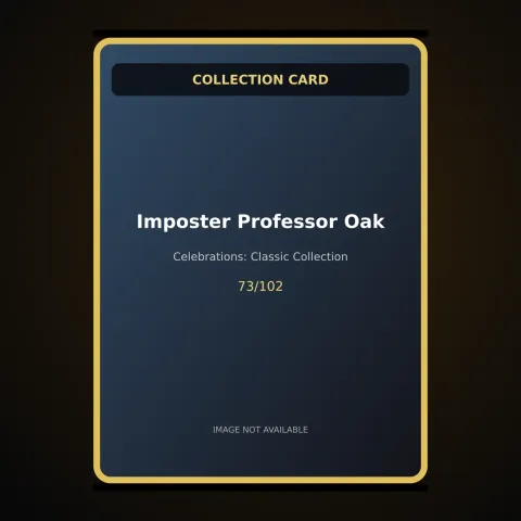 Imposter Professor Oak