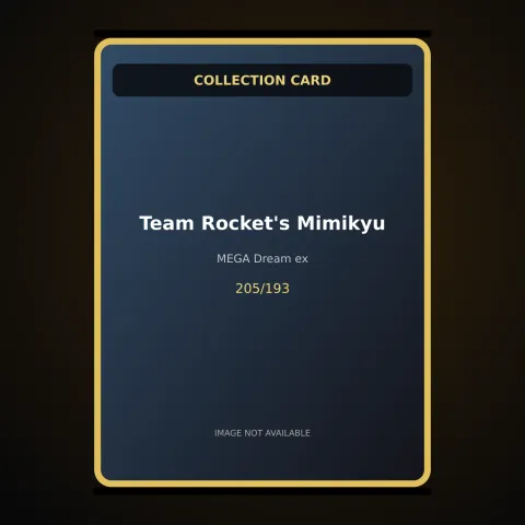 Team Rocket's Mimikyu